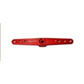 Servo Arm, 2.5" x 4-40 Full Width, Futaba 25T Aluminum, Red (Secraft V1)