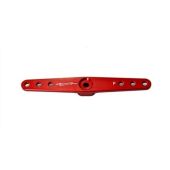 Servo Arm, 2.5" x 3mm Full Width, Futaba 25T Aluminum, Red (Secraft V1)