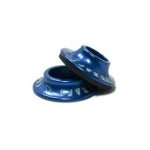 Washer, 4mm x 15mm Wide Style, Blue 6 Pack (Secraft)