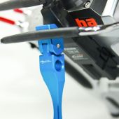 Transmitter Stand, V2 Aluminum, Blue (Secraft)