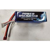 Power Unlimited 6000mAh 5S 30C 21V Lipo Battery with Ultra T Plug