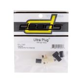 Deans High Temp Ultra Plug (10~12AWG) (1 Male/1 Female)