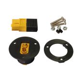 XT60 gold-plated plug + socket plastic parts