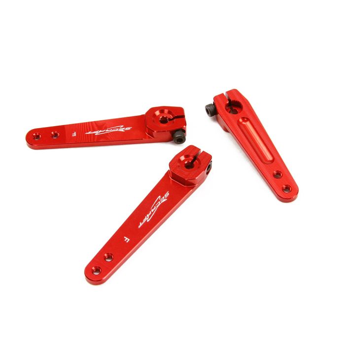 Servo Arm 1.5 in V2 Futaba #4-40 Secraft Red