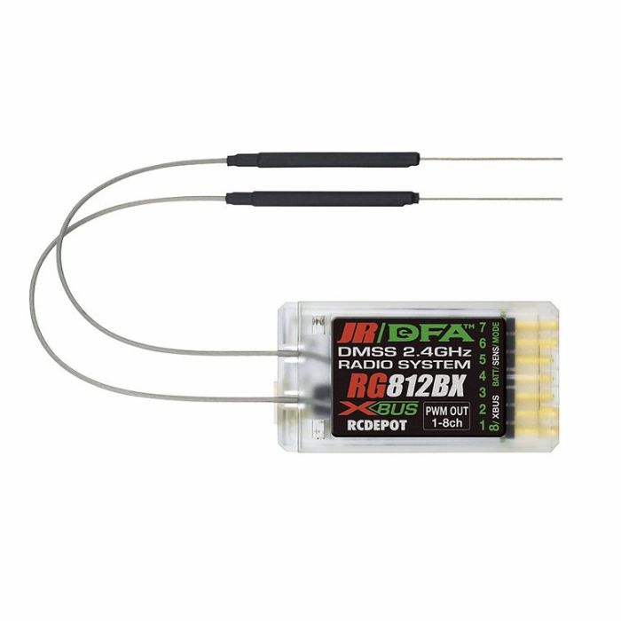 JR Propo RG812BX (1ch-8ch) Receiver