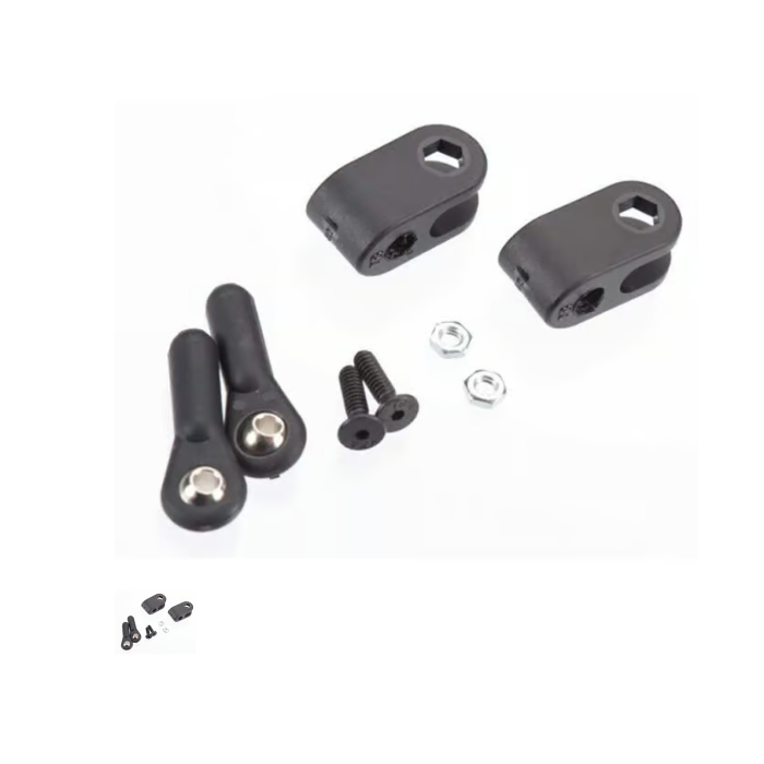 Du-Bro Heavy Duty Clevis w/4-40 Ball Link 2 Pack