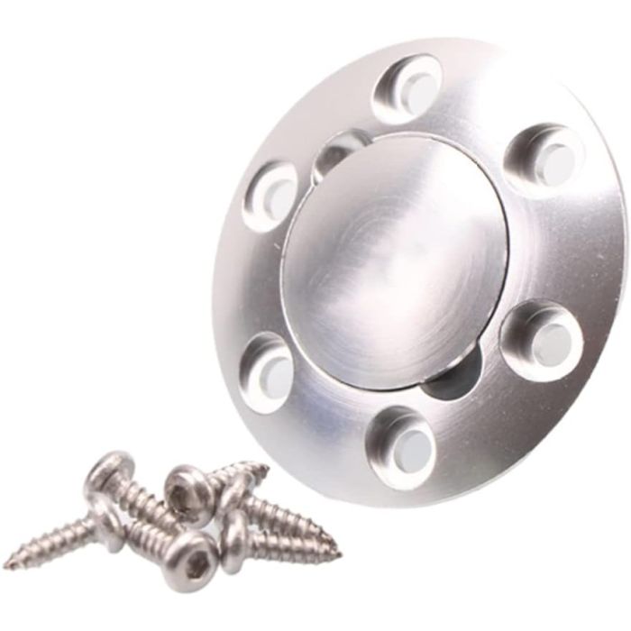 Gator RC Deluxe Aluminum Fuel Filler Dot Silver