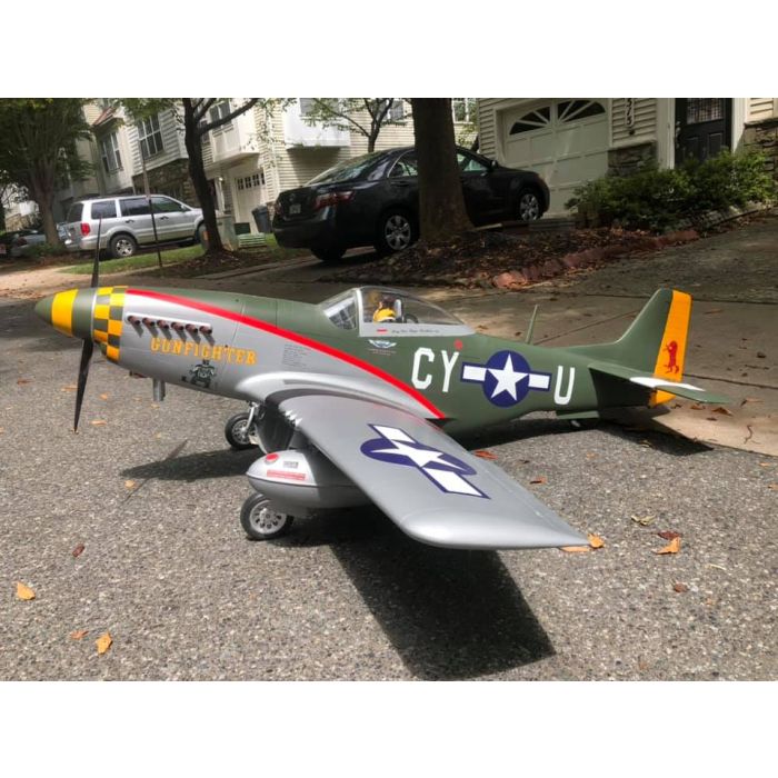 P-51 Mustang, Gunfighter, Accessories, TopRC Model