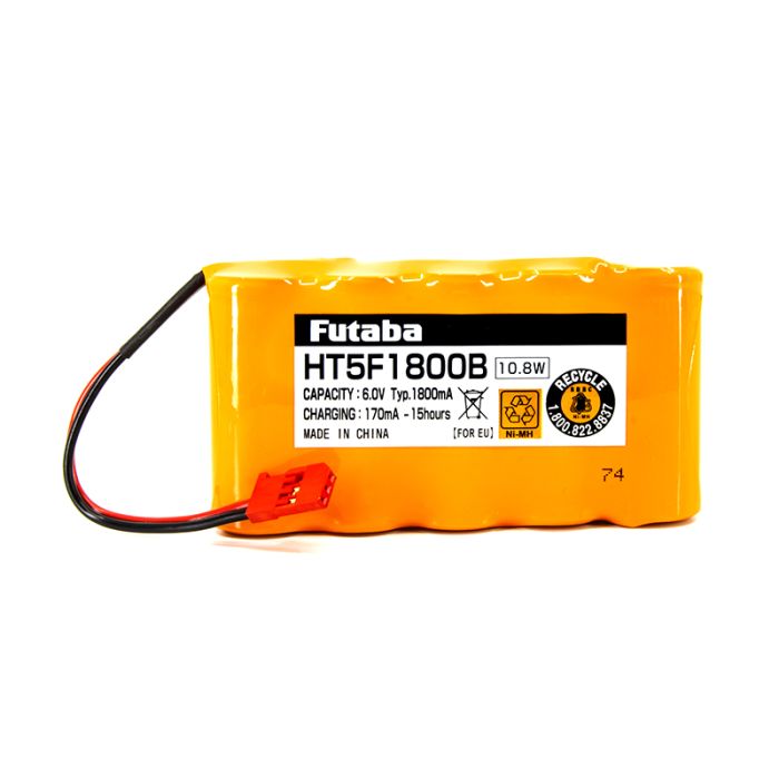 Futaba 1800 mAh NiMh Transmitter Battery (5-Cell)