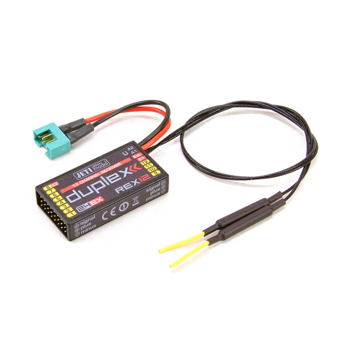 Jeti Duplex EX R12 REX EPC 2.4GHz Receiver w/Telemetry