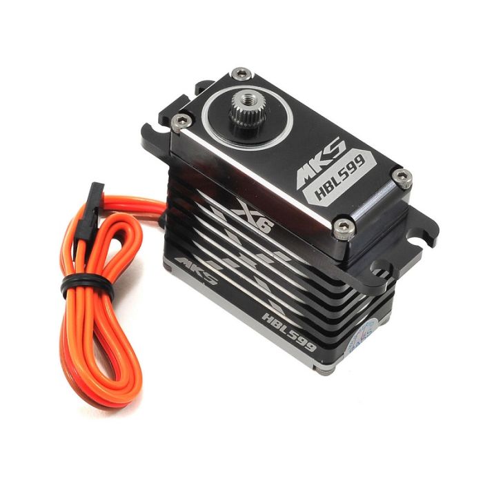 MKS Servos X6 HBL599 Brushless Titanium Gear High Torque Digital Servo (Wide Voltage)