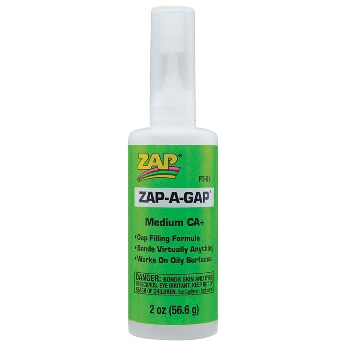 #PT-01 2 oz. Zap a Gap CA+ Glue