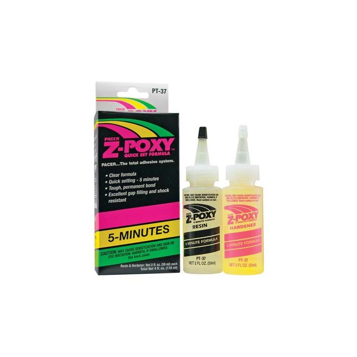 Z-Poxy 5 Minute Epoxy, ZAP PT-37 (4 oz. kit)