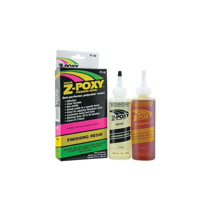 Z-Poxy Finishing Resin, ZAP PT-40 (12 oz. kit)