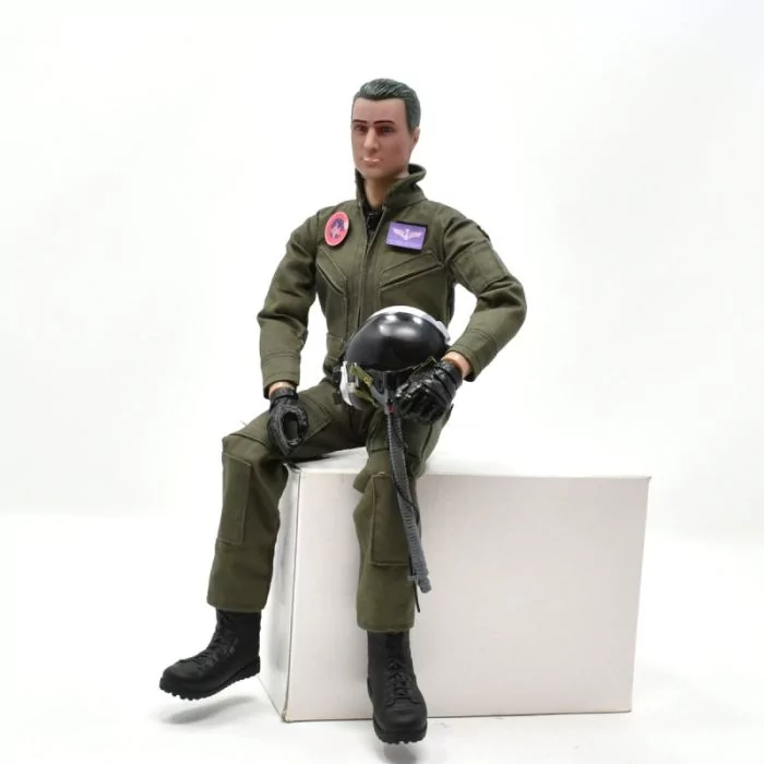 RC Flying Fullbody Jet Pilot with removable helmet 1/6 (Green) -Gator RC