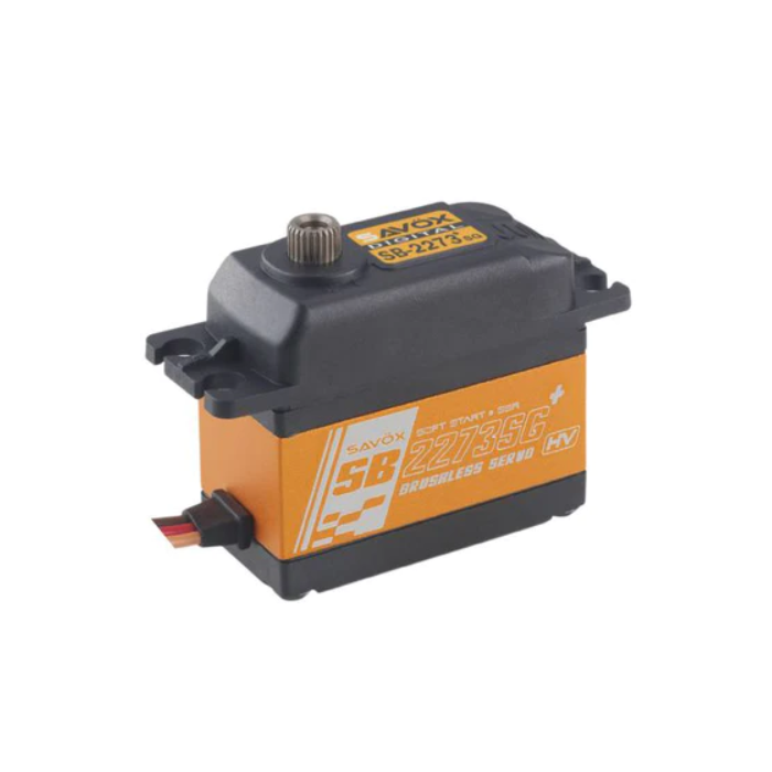 Savox SB2273SGP - High Voltage Brushless Digital Servo 0.095sec/388.8oz @ 7.4V