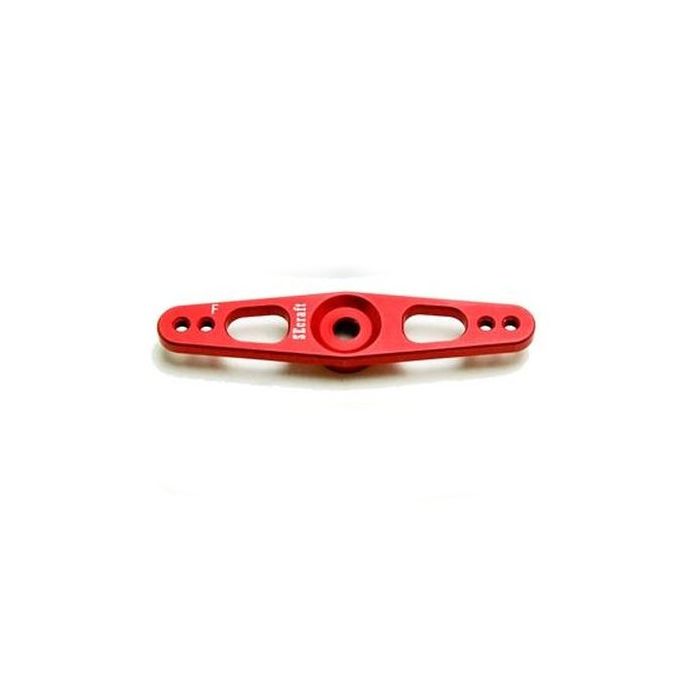 Servo Arm, 40mm x 2mm Full Arm, Futaba/Red (Secraft)