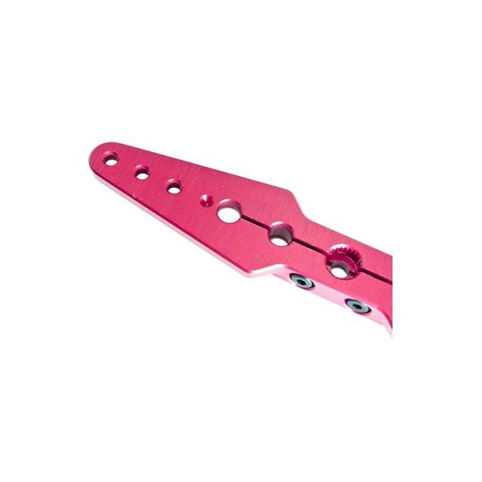 Servo Arm, 3.5" (4-40) Full Width, Futaba/Red (Secraft)