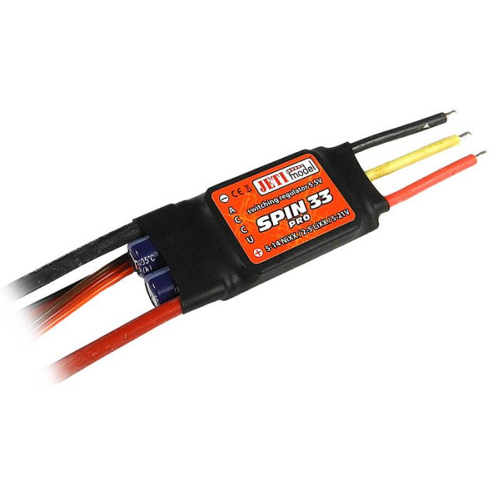 Jeti Spin Pro 33 Brushless ESC with Telemetry