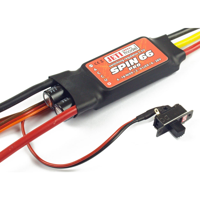 Jeti Spin Pro 66 Brushless ESC with Telemetry