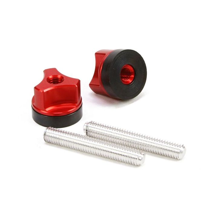 wing bolt 1/4-20 Red