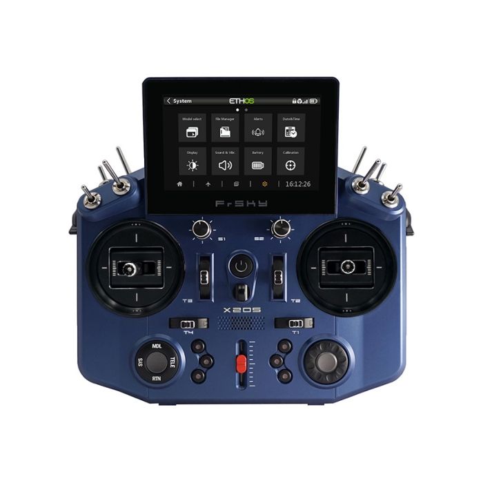 FrSky Tandem X20S Transmitter with Battery SD Card Handle Shell (Blue)