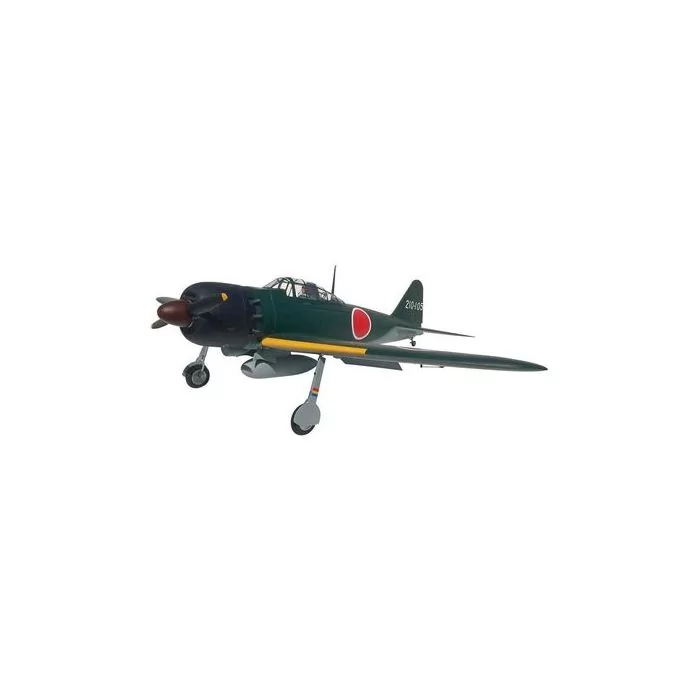 A6M5 Zero Fighter, Unpainted, Top RC Model -Gator RC