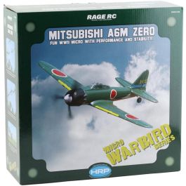 RAGE Mitsubushi A6M Zero Micro Warbirds RTF Electric Airplane -Gator RC