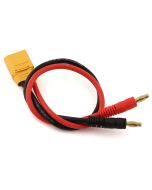 Power Unlimited Male XT90 to Banana plug Charger Extension 12g Wire