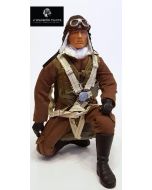 WWII JAPANESE Warbird Pilot 1/5~1/6 Scale 12 inch Tall