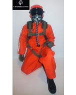 1/5 - 1/6 Modern Jet RC Pilot Figure (Orange) By Warbirdpilots