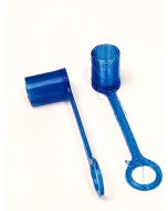 Bullet Plug Protector for Lipo Batteries 5.5mm Cap Blue