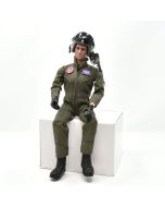RC Flying Fullbody Jets Pilot with removable helmet 1/6 (Red)