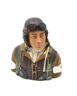 RC Flying German WWII Warbird Pilot Bust 1/5