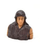 RC Flying Japanese WWII Warbirds Pilot Bust 1/6 Prime Paint