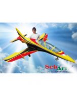SebArt Avanti S Jet 2m  ARF + landing gear-Yellow