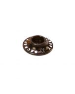 Washer, 4mm x 15mm Wide Style, Black 6 Pack (Secraft)