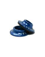Washer, 4mm x 15mm Wide Style, Blue 6 Pack (Secraft)