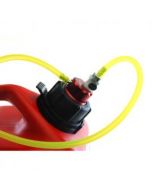 Fuel Jerry Can Refueling Cap w/Fittings, V2 Red (Secraft)
