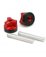 Wing Bolts, 6mm Red, Secraft (2)