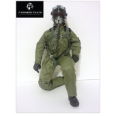 1/4.5 - 1/4 Modern Jet RC Pilot Figure 15" For TRCM T-28 By Warbirdpilots