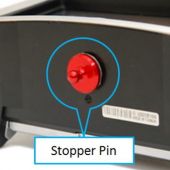 Stopper Pin, V1 Transmitter Tray (Secraft)