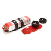 Secraft Battery Tray Holder Aluminum Anti-Slip M (115x50mm/39g) Red