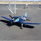F4U Corsair, Blue, TopRC Model