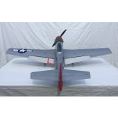 P-51D Mustang, Silver, No Decals, Decals in Box, TopRC Model