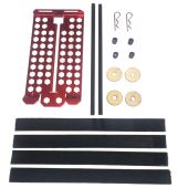Battery Tray Kit - Removable Lipo Pack, Red