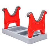 Ultra Stand, Airplane Stand - Red/Gray by Ernst
