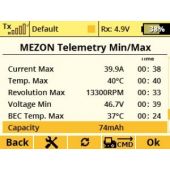 Jeti Mezon EVO 80HV/SB 12S/15A Brushless ESC w/Telemetry, Integration