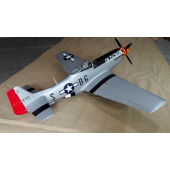 Wing Set Painted Silver, Old Crow Decals included (P-51, TopRC Model)