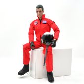 RC Flying Fullbody Jets Pilot with removable helmet 1/6 (Red)